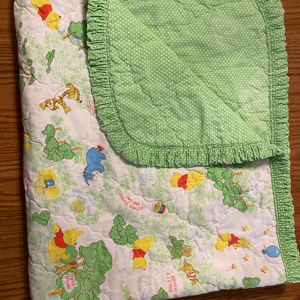 Pooh and Friends Baby Comforter/Quilt